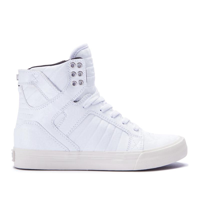 Zapatillas Altas Supra Argentina Mujer - SKYTOP Blancas (COIER-9520)